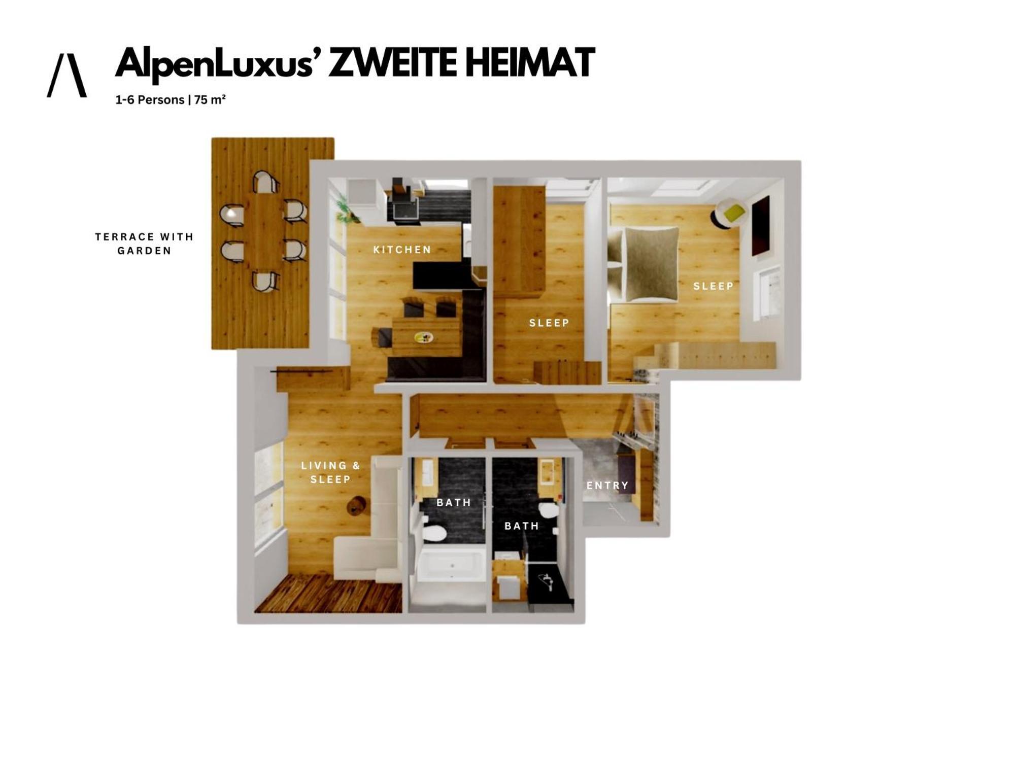 Alpenluxus Presents Zweite Heimat - Garden & Underground Parking Space Apartment Fuegen Exterior photo